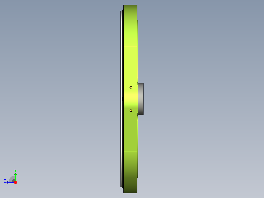 回转驱动右视图