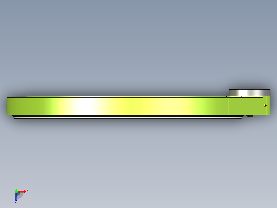 回转驱动俯视图
