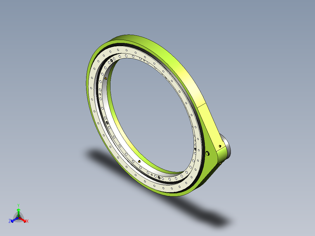 回转驱动正等轴测图