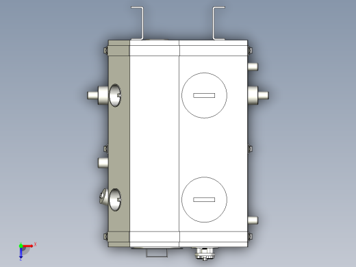 烛芯式熔体溶液过滤器俯视缩略图