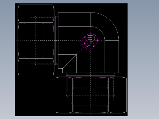 PARKER管接头EO Union elbow W25S71_back