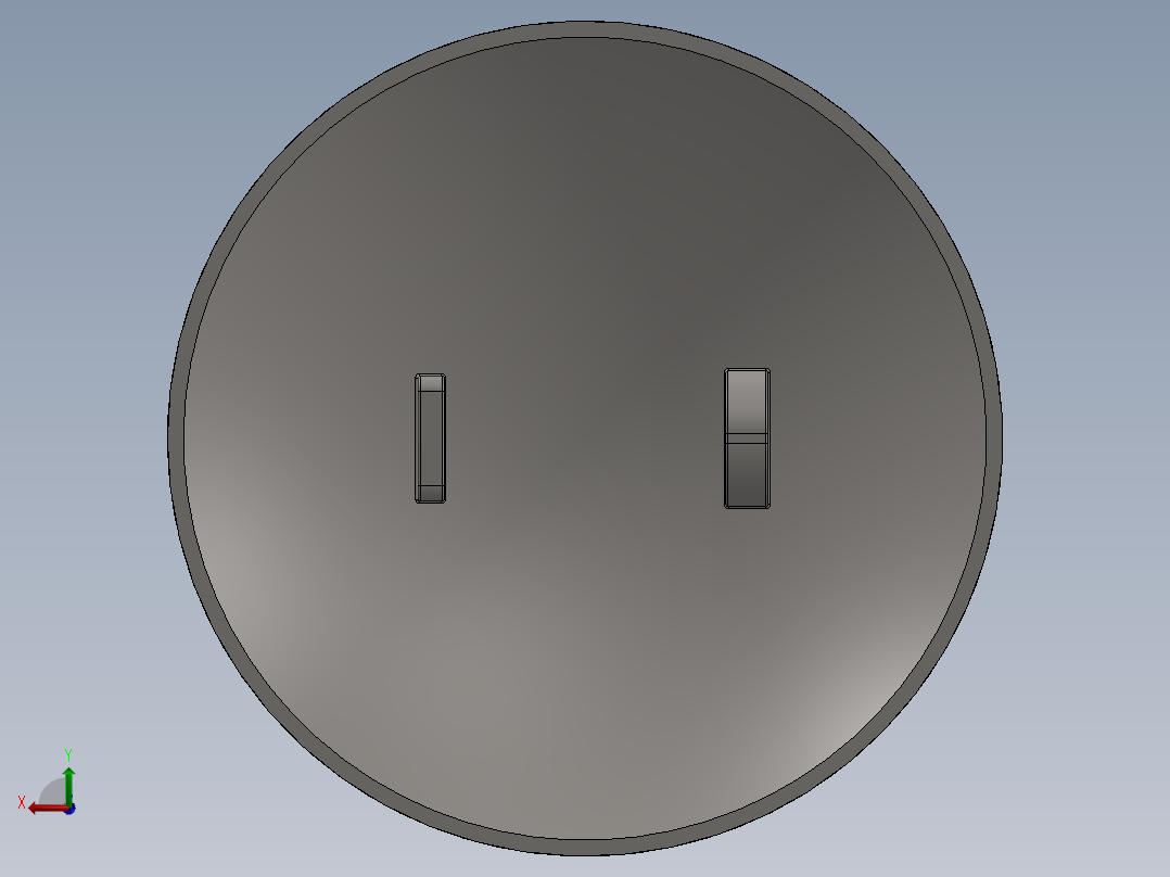 美国队长的盾牌后视图