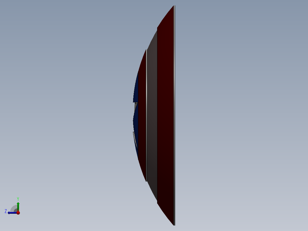 美国队长的盾牌右视图