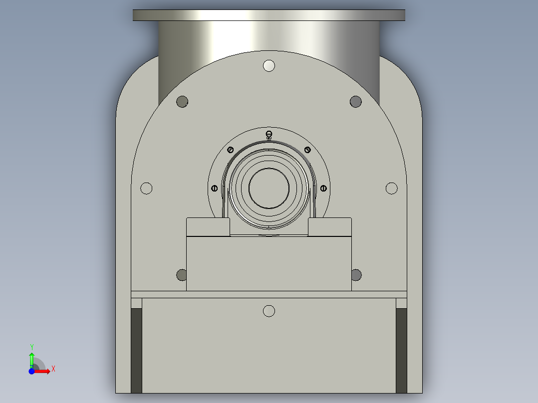 螺旋输送机总图-GL325前视图