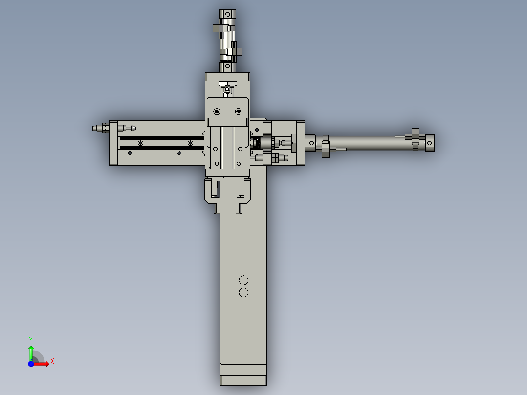 HLCY05-07-00-00底座搬运组件前视图