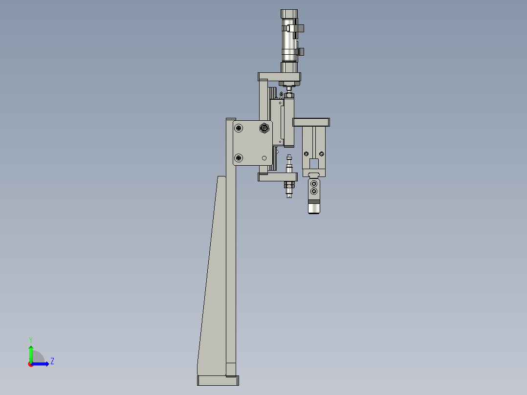 HLCY05-07-00-00底座搬运组件左视图