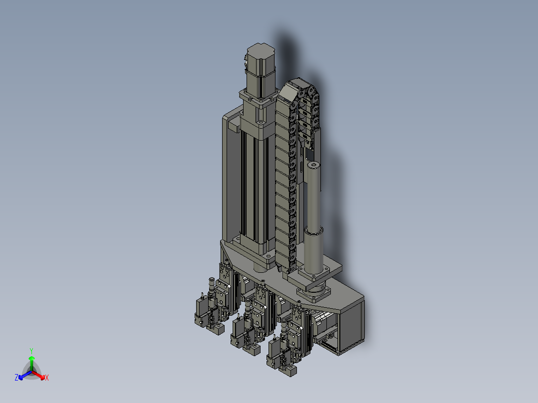 sLDlx6喷胶双点胶头组件2023329正等轴测图