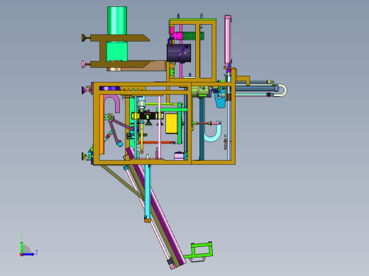 大桶套袋包膜机左视缩略图