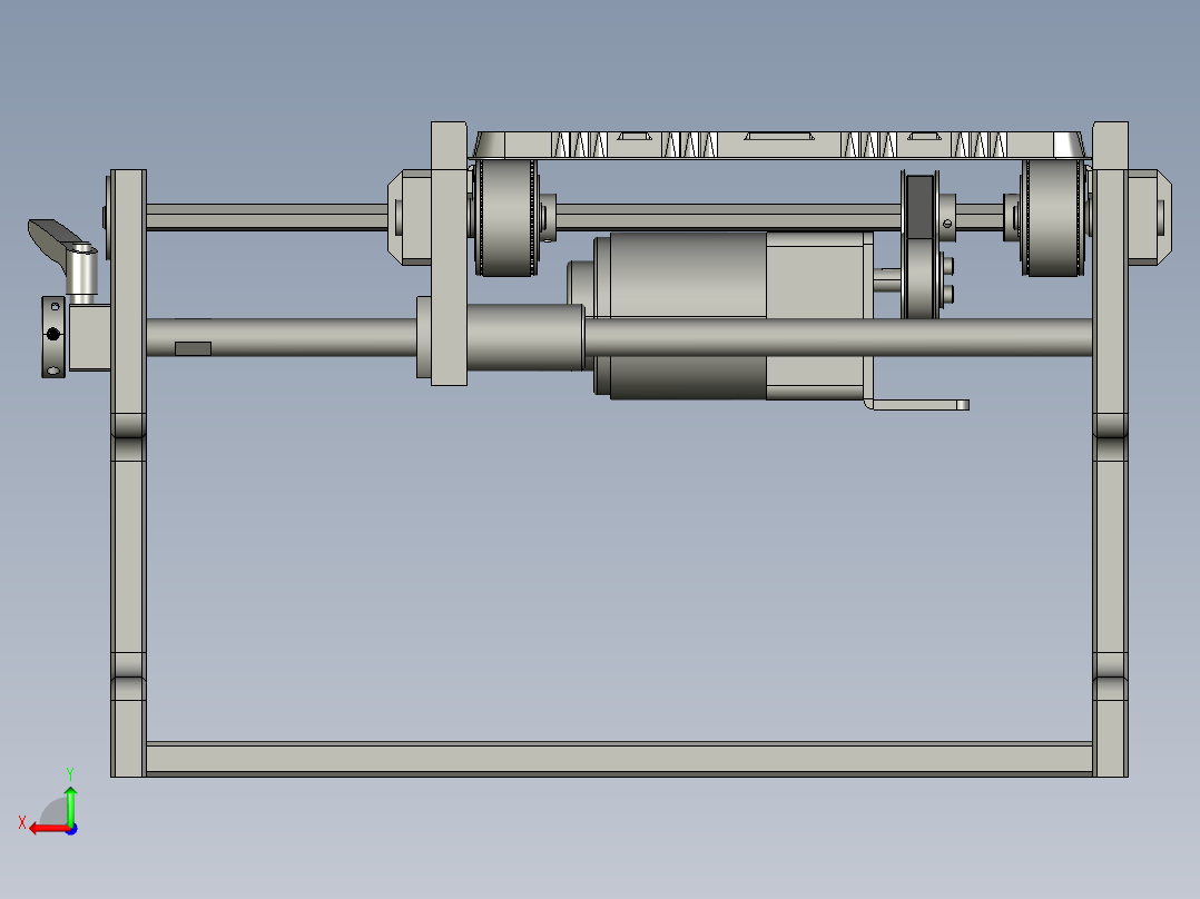 水平皮带线NG后视图