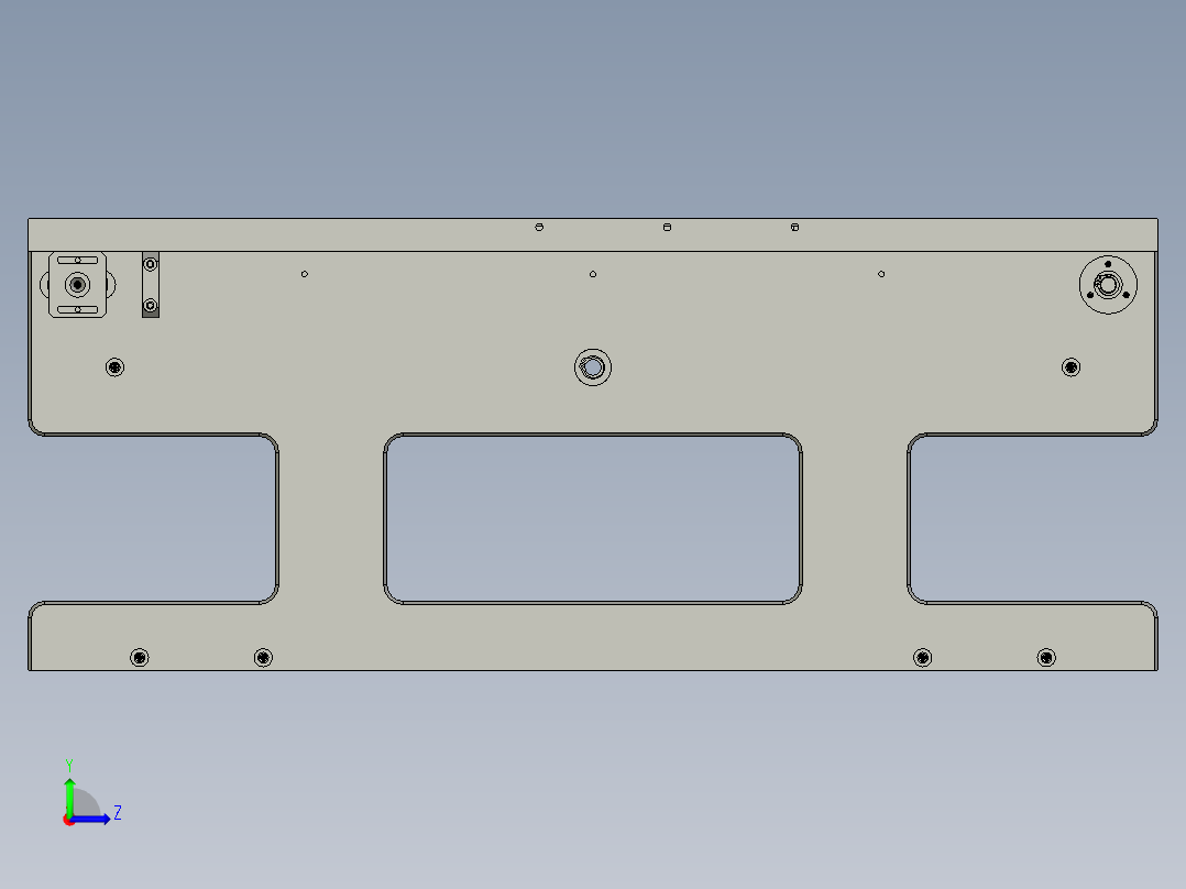 水平皮带线NG左视图