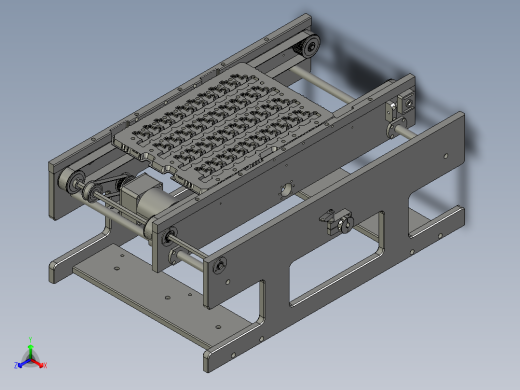 水平皮带线NG正等轴测缩略图