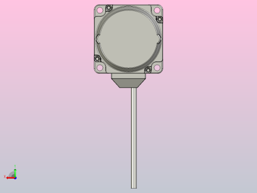 CME抱闸型60机座3D图后视缩略图