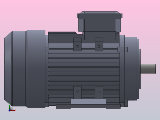 三相电动机MS803-2前视缩略图