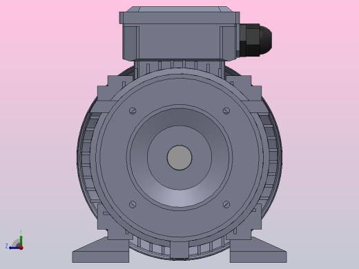 三相电动机MS803-2右视缩略图