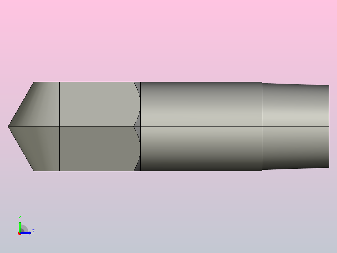 16 ccctx s硬管接头左视图