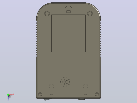 医用数字红外温度计k3专业带USB-Type-C俯视缩略图
