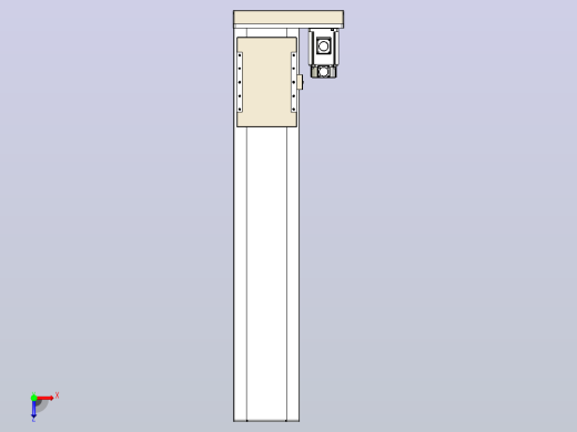 滚珠丝杠直线轴带导轨全封闭TPA-HCR-220D-3210C-L950-ML-C-P1K-N3俯视缩略图