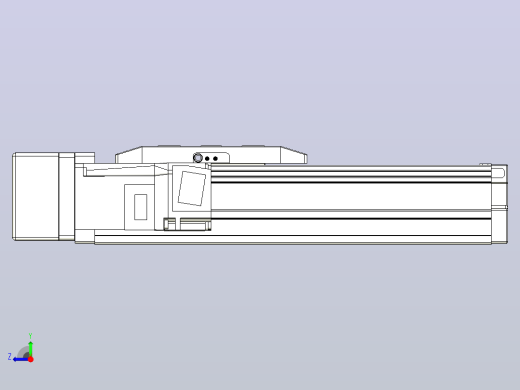 滚珠丝杠直线轴内置导轨TPA-GCR-50-1210C-L100-ML-M10-N3右视缩略图