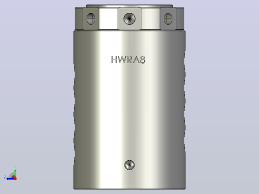 HWRA8单转盘法兰盘型 旋转接头右视缩略图
