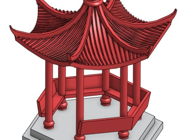 中国风亭子