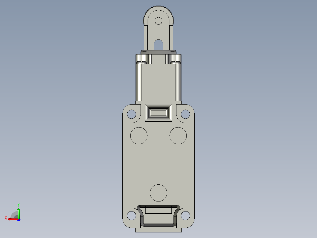行程开关传感器TZ-5108后视图