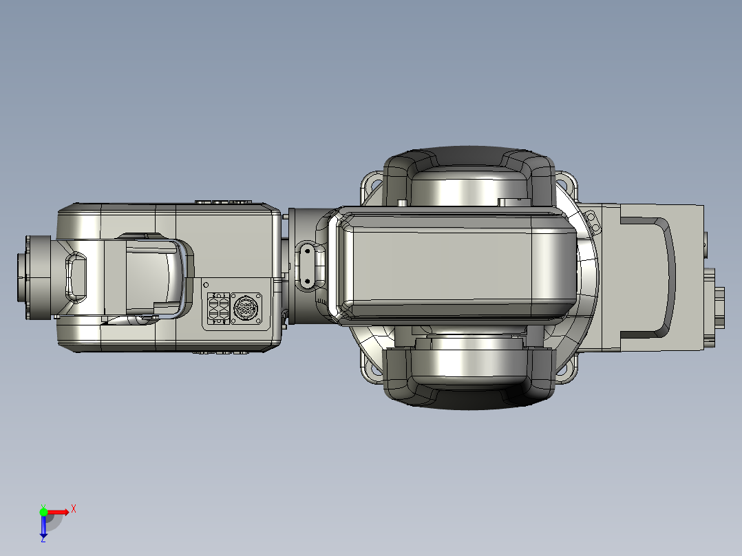 ABB IRB 120-3-1俯视图