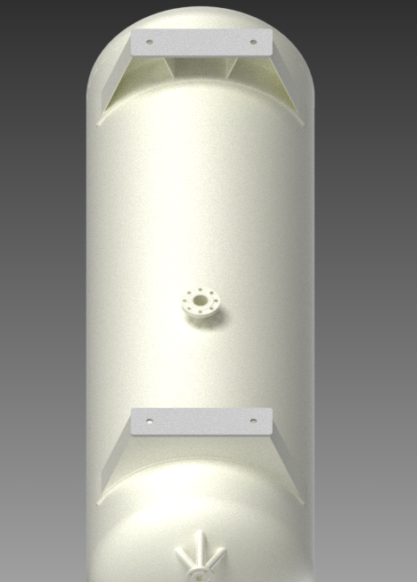 卧式压力容器（煎蛋）inventor设计缩略图