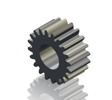 直齿圆柱外齿轮（stp格