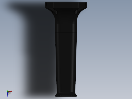 solidworks 手柄俯视缩略图