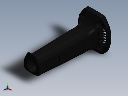 solidworks 手柄正等轴测缩略图