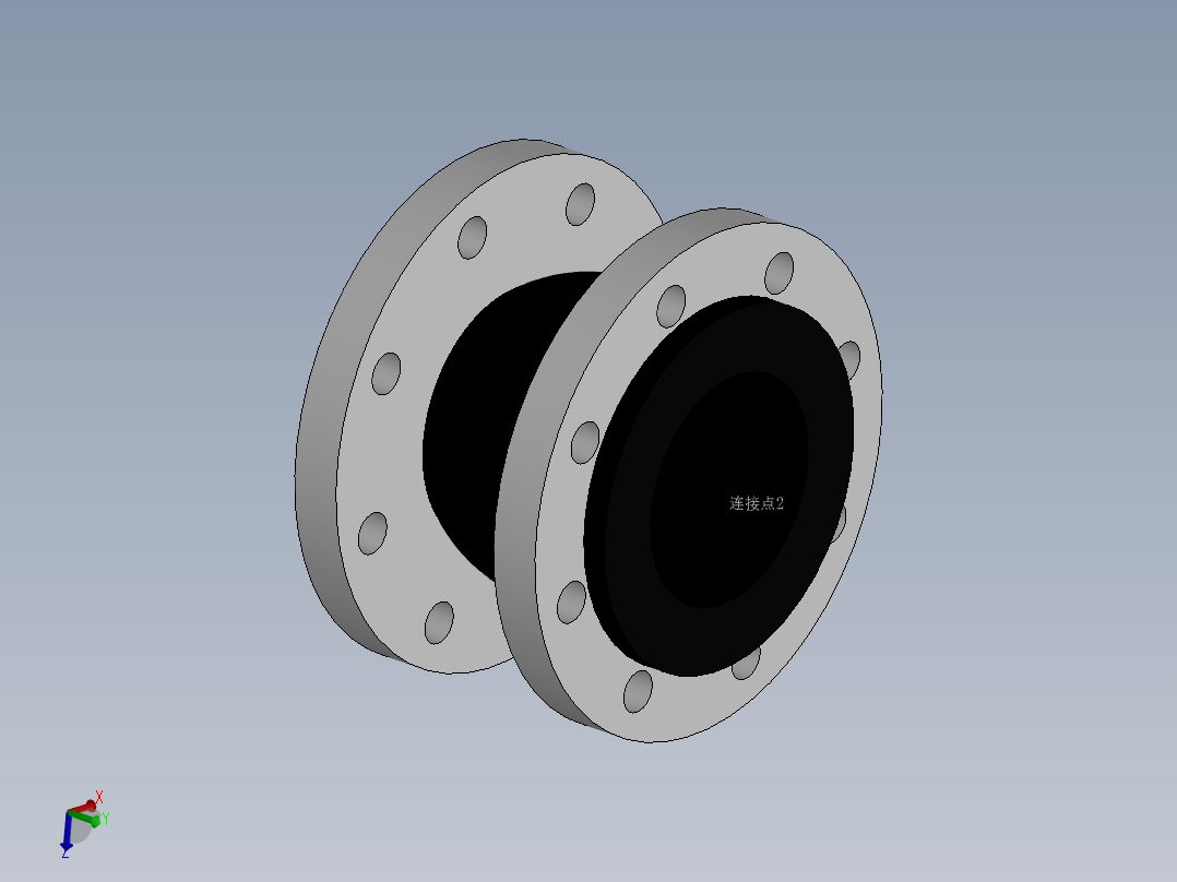 橡胶接头 法兰316DN32-DN600