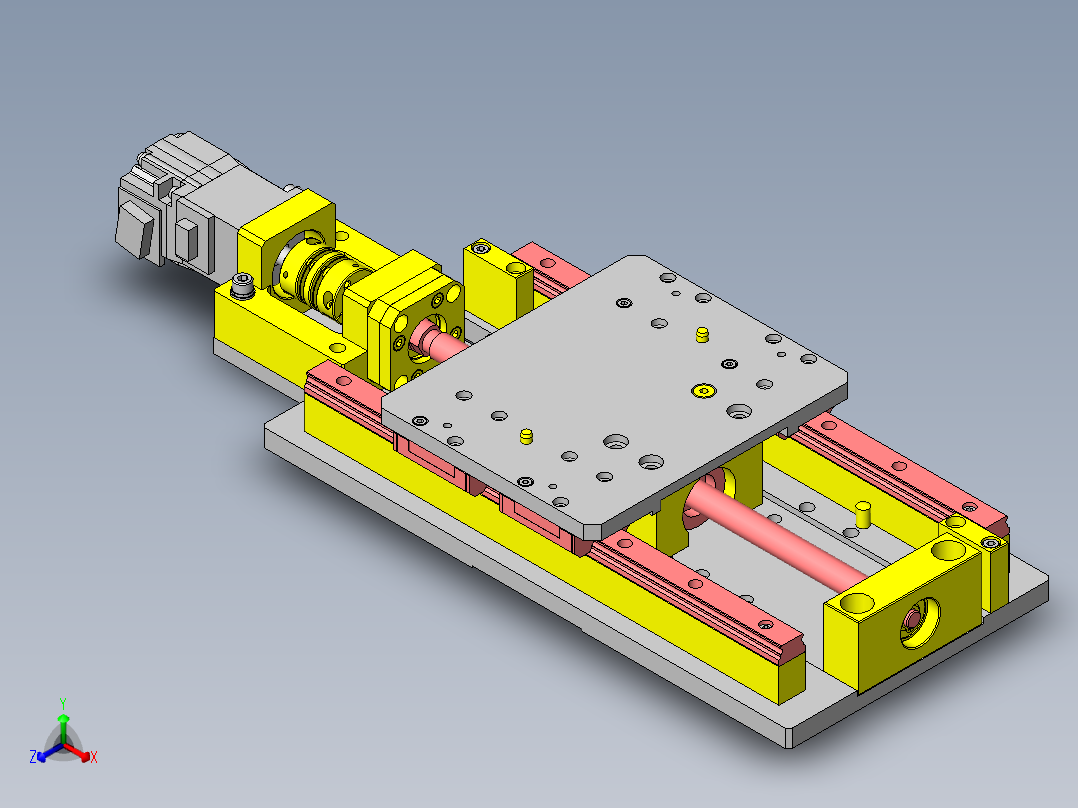 常用机械结构 (700)正等轴测图