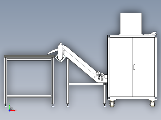A10_自动打印喷码装袋热封机前视缩略图