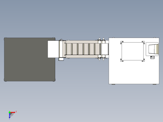 A10_自动打印喷码装袋热封机俯视缩略图