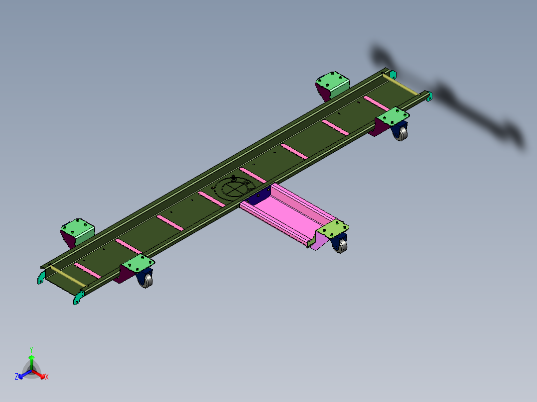 重型摩托车移动推车器