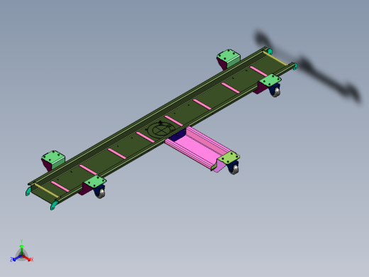 重型摩托车移动推车器