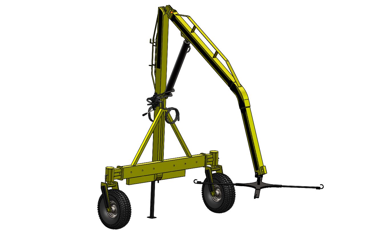 农用提升机起重机构