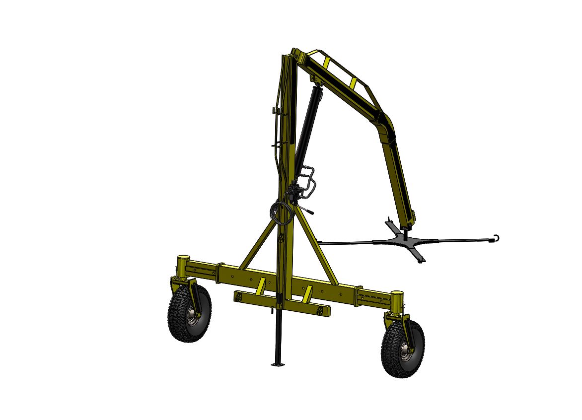 农用提升机起重机构