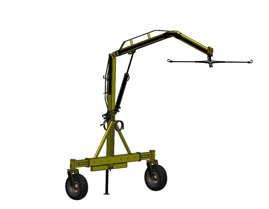 农用提升机起重机构