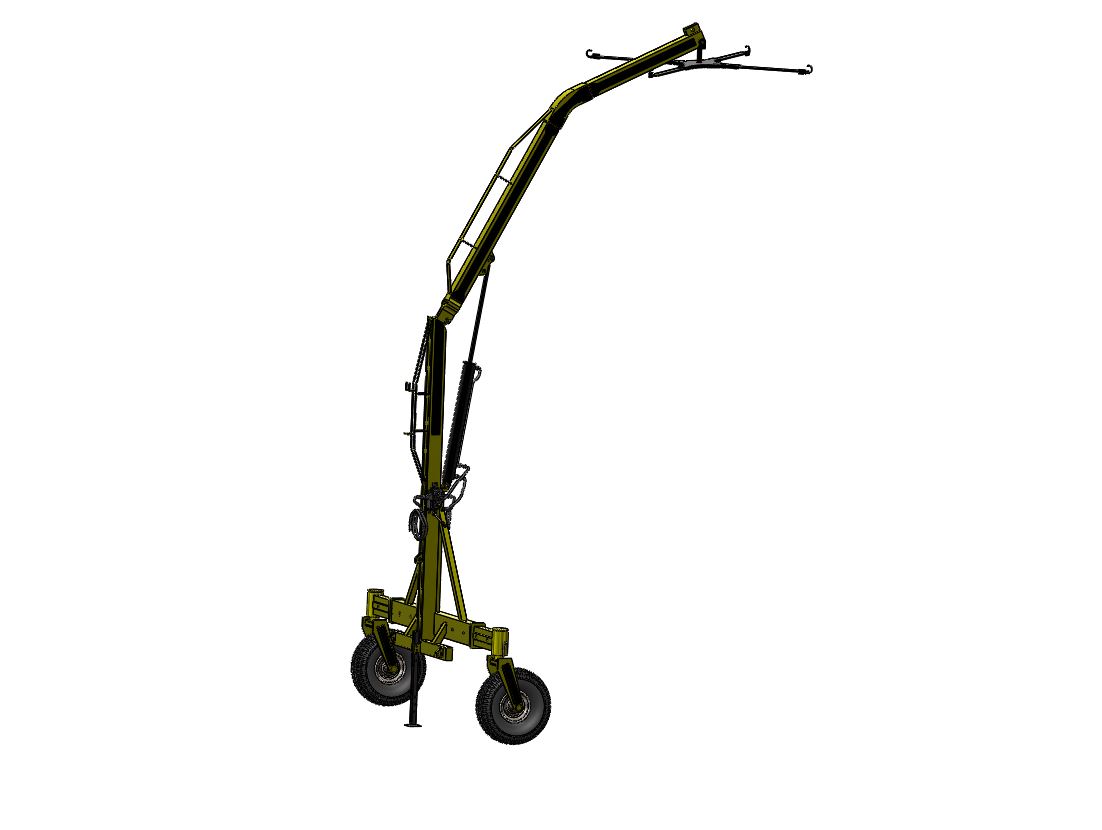 农用提升机起重机构