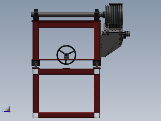 V型皮带磨床右视缩略图