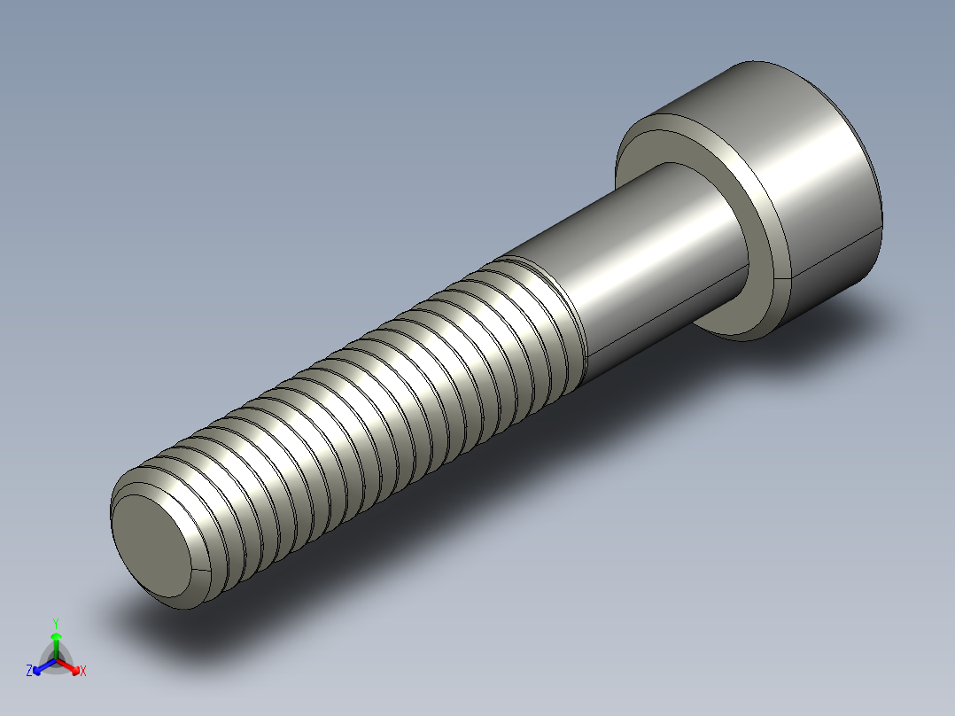 M8 x 1.25mm Thread 40mm LONG SOCKET HEAD CAP SCREW.STEP