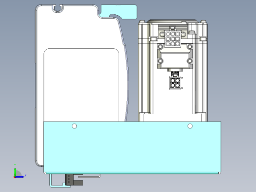 威洛博VBF同步带传动一般环境VBF14-L45-S2050-BLU-ZP40-C3左视缩略图
