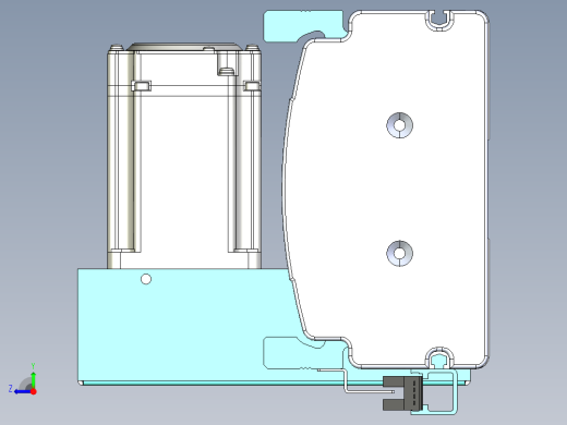 威洛博VBF同步带传动一般环境VBF14-L45-S2050-BLU-ZP40-C3右视缩略图