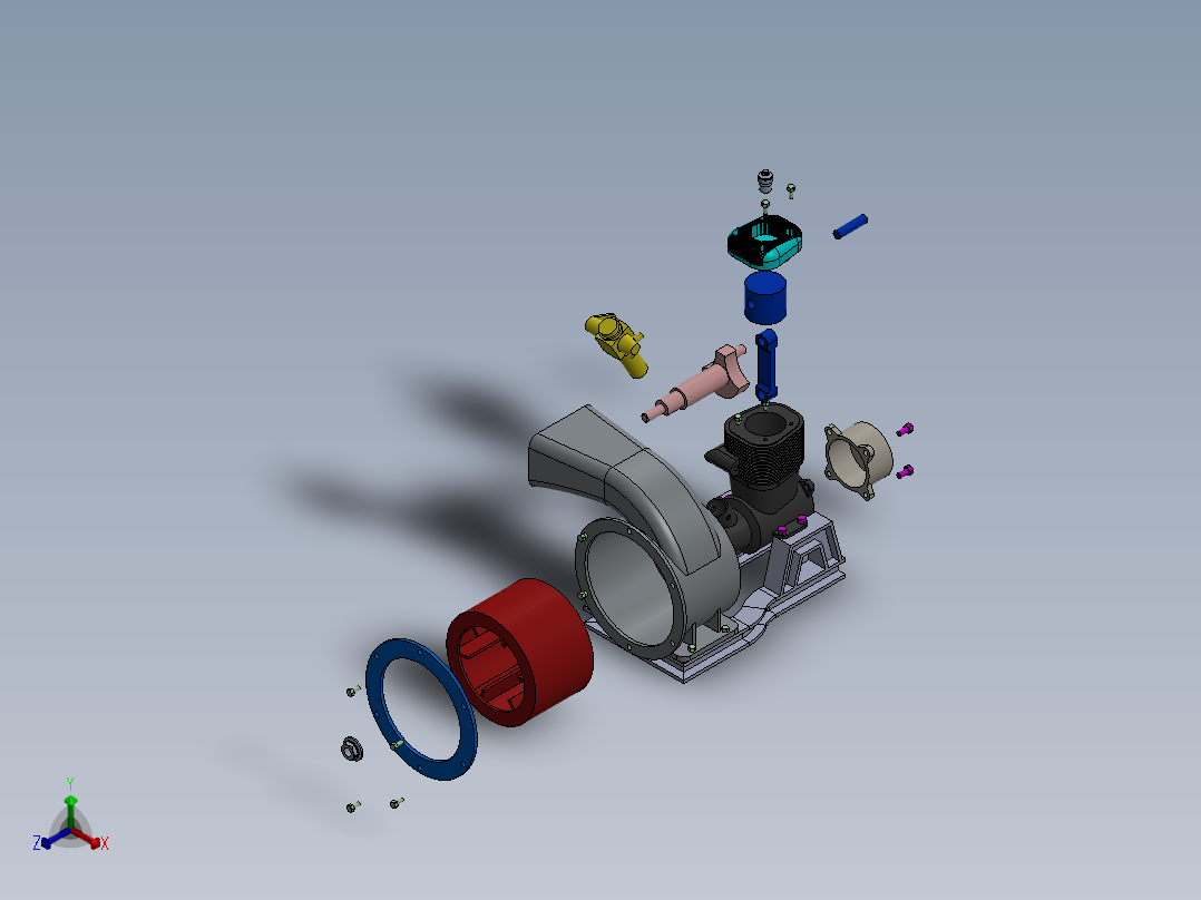 发动机鼓风机详情
