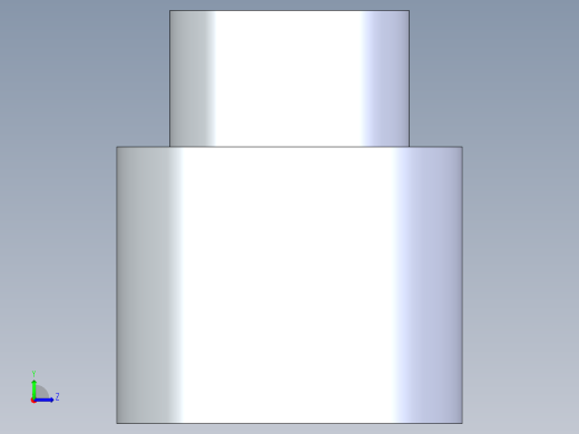 聚氯乙烯配件11-Sch80_ReducerCoupling_SxS_829-130_1in x 0.5in左视缩略图