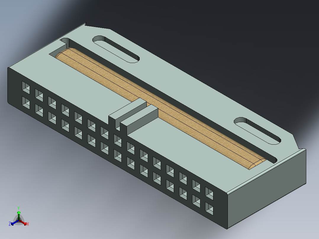 flex connector正等轴测图