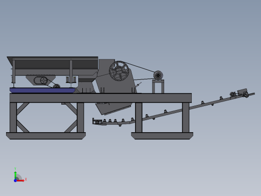 移动式破碎机前视缩略图