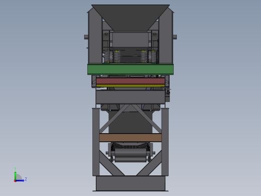 移动式破碎机左视缩略图