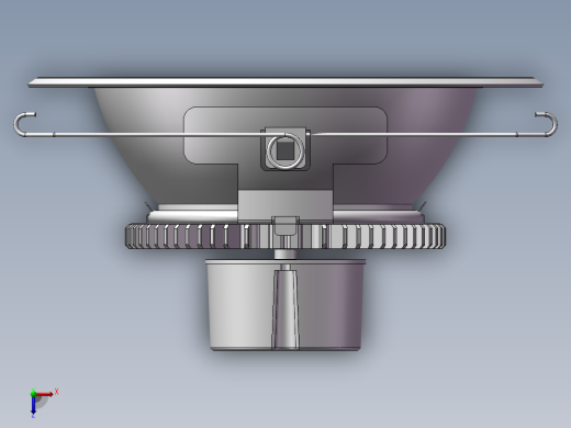 现代 LED吸顶灯俯视缩略图